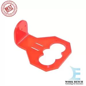 Generic Red Cartoon HC-SR04 Ultrasonic Sensor Fixing Bracket