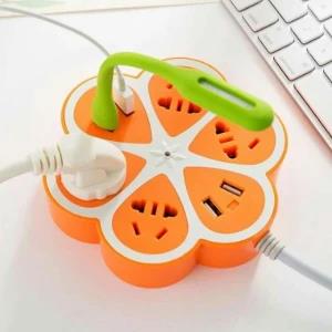 Universal 4 Port Multi Socket Extension Power Cord Strip