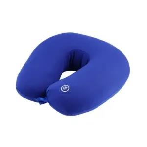 Blue Neck Massage Cushion with Vibration