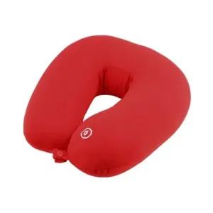 Red Neck Massage Cushion with Vibration
