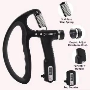 Countable Hand grip Weight Adjustable 10-100kg handgrip