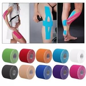 Crday Red Color 2.5Cmx5M Kinesiology Elastic Medical Tape B