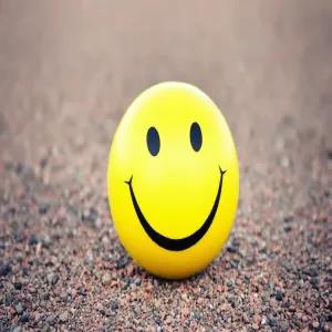 Generic Stress Ball Smiley Finger Massager