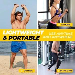 Pull Rope 11pcs Fitness Resistance Bands Yoga Tubes