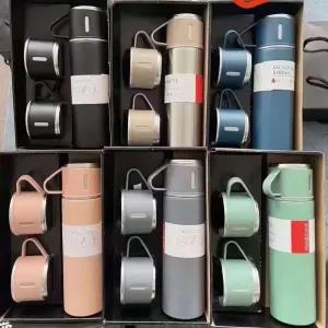 Ochre Brown Dynore Stainless Steel Double Wall Vacuum Insula