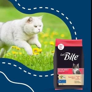 Let's Bite Active Adult Dry Cat Food 400g x 2 Pack