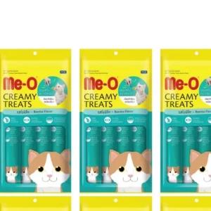 Me-O Creamy Treat For Kitten & Adult Cats (Bonito 60gX3)