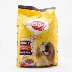 Pedigree Adult Dog Dry Food 2.8Kg (Meat & Rice Flavored)
