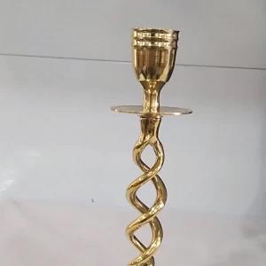 Amali Candle Holder Brass