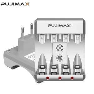 4Slot Pujimax Battery Charger AA/AAA High Grade Product