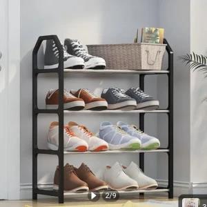 4 Tiers Shoe Rack Practical Shoe Cabinet for Home