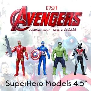 4pcs Avengers 4 Figures series Toys & Games 4.5 inch