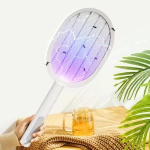 2 In 1USB Rechargeable Electric Mosquito Killer Racket