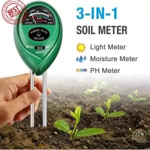 Generic Soil PH Meter 3-in-1 Sunlight Moisture