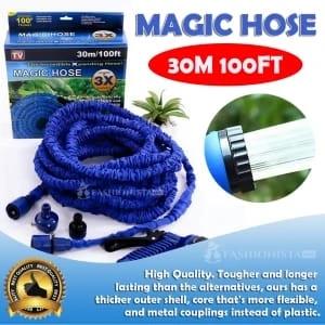 Magic Hose 30m 100ft Plastic Hose With Spray Gun