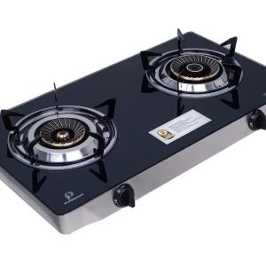 Puresonic Two Burner Gas Stove - PS-TGDB71030