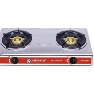 Earth Star Double Burner Gas Cooker