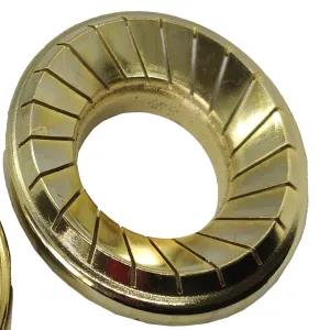 Gold Gas Cooker Stove Glass Top Outer Brass Burner Head (Lar