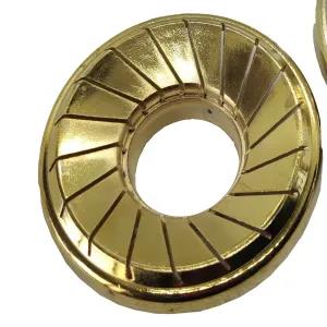 MPL Gas Cooker Burner Head Brass Small Gold