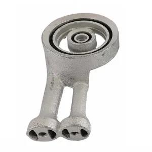 Silver Gas Cooker Stove Left Side XL Burners