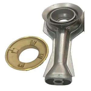 Silver Rinnai 602 Gas Cooker Burner Arm (Long) With Ring