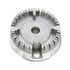 Silver Universal Cooker Gas Hob Burner Base (Medium)