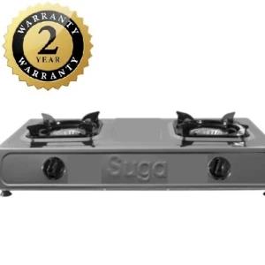 Suga Double Burner Gas Cooker-Gs2000