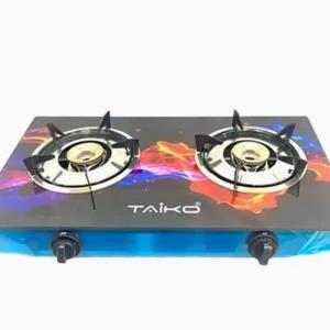 TAIKO 2 Burner Glass Top Gas Cooker