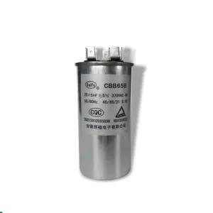 CBB65 25UF Air Conditioner Motor Run Capacitor Oil Condenser