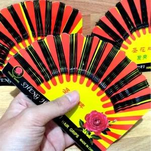 High Quality Hair Grips Bobby Pins for Girls - 3 Cards