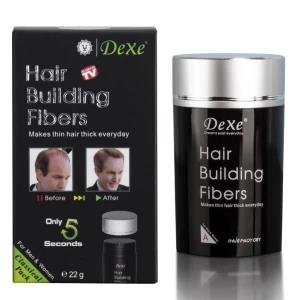 DEXE Authentic Brown Colour Hair Building Fibers 22g UK
