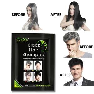 Dexe Instant Hair Dye Shampoo 5 minutes for Men & Women