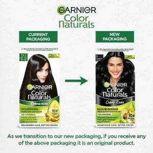 Garnier Color Naturals Cream Black-1.0 (70ml + 60g )