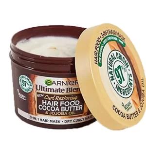 GARNIER Hair Food Curl Restore Cocoa Butter & Jojoba Oil