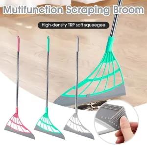 Grey Multifunction Magic Broom,Magic Broom Sweeper Hair,Sili
