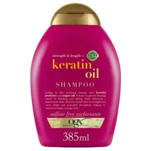 OGX Strength & Length Keratin Oil Shampoo 385ml
