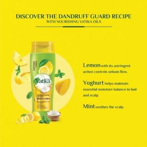 Vatika Lemon & Yogurt Shampoo Dandruff Guard, 400ml