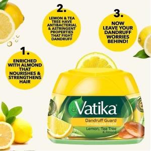 Vatika Natural Dandruff Guard Styling Hair Cream 140 ML