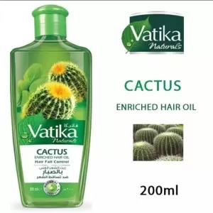 Vatika Naturals Enriched Hair Oil Cactus 200ml