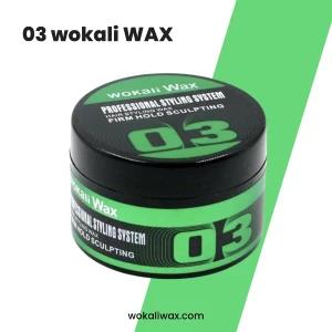 Wokali Styling Hair Wax 03 Firm Hold Sculpting 150g