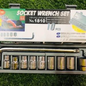 Combination Socket Wrench Set 10PCS