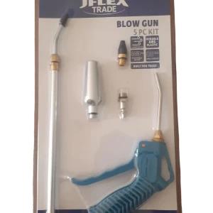 Jflex Trade 5PCE Blow Gun Kit Extendable Nozzle