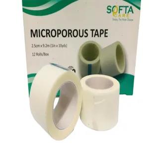 Microporous Tape 2.5cm x 9.2m 2pcs pack