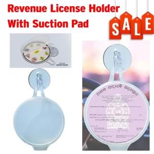 Revenue License Holder With Suction Pad 3.3 \
