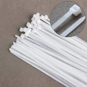 White Cable Tie 2.5x100mm 100pcs White Plastic Wire Tie(kosm