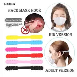 Generic Pink Mask Rope Extension Buckle TPU Hook
