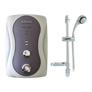 Singer Shower Heater With Pressure Pump 3.5kW -SLIM228EP