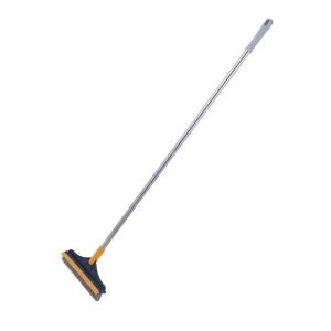 Floor Scrub Brush with Window Squeegee, 2 in 1