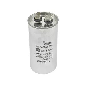 50UF Air Conditioner Motor Run Capacitor Oil Condenser