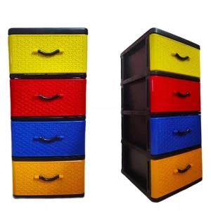 Uniplast 4 Drawer Echo Rattan
